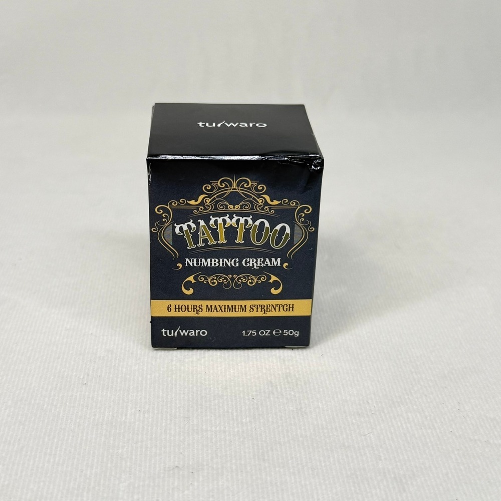 Tuiwaro Tattoo Numbing Cream Topical Anesthetic 1.75oz Laser Piercing Exp 1/29